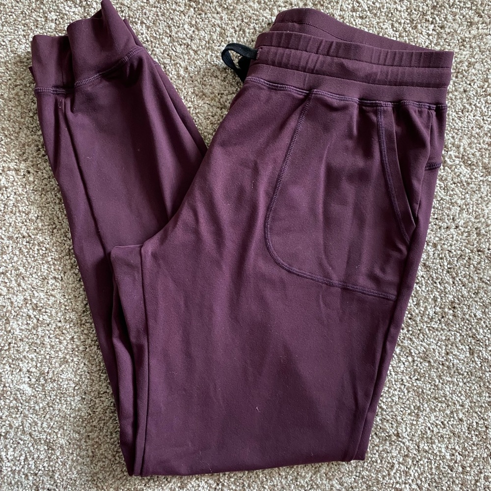 Zyia Plum Unwind Joggers - Size Large